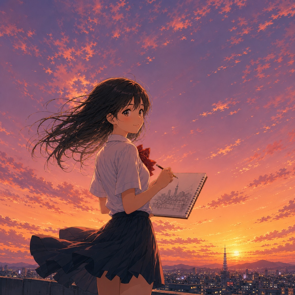 スケッチ少女