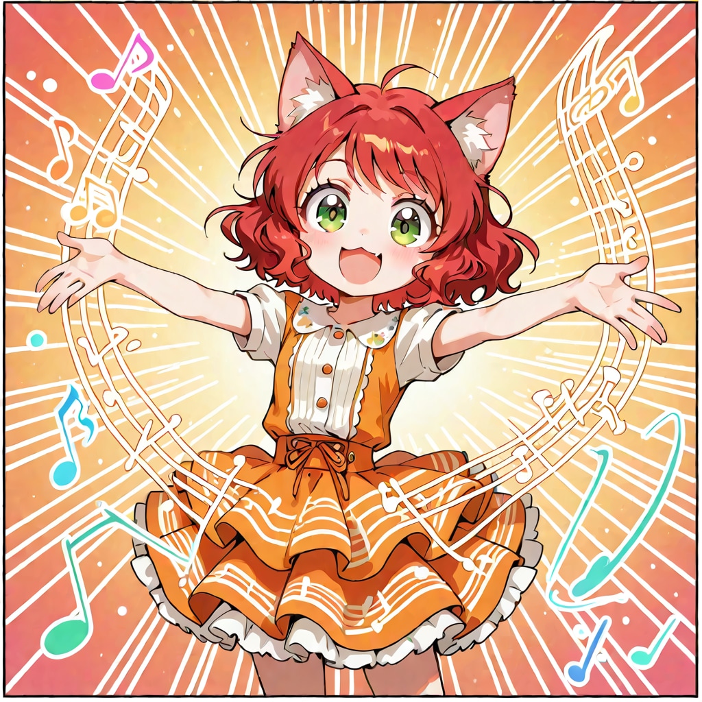 歌うネコミミ少女