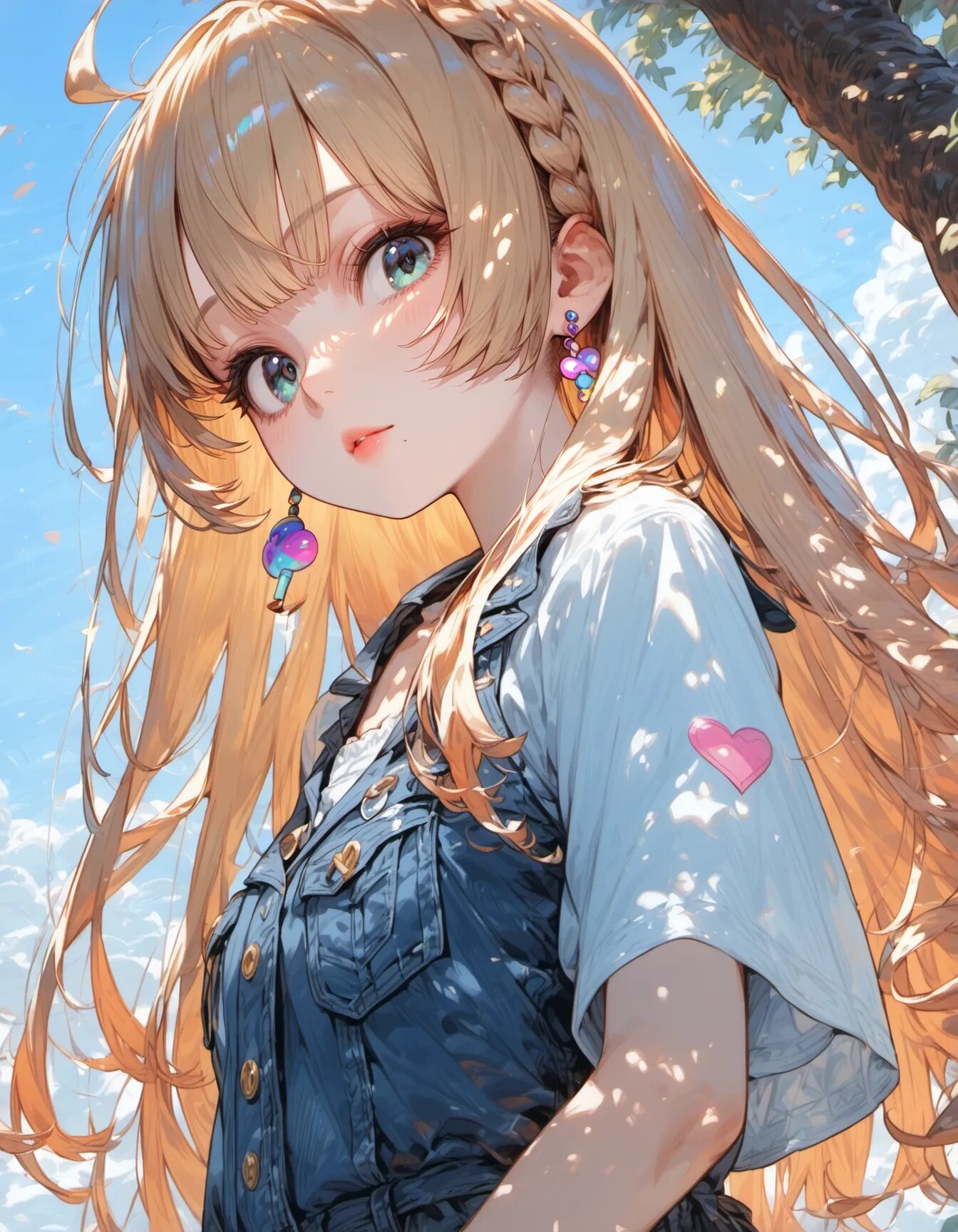 Sunny Overalls | の人気AIイラスト・グラビア