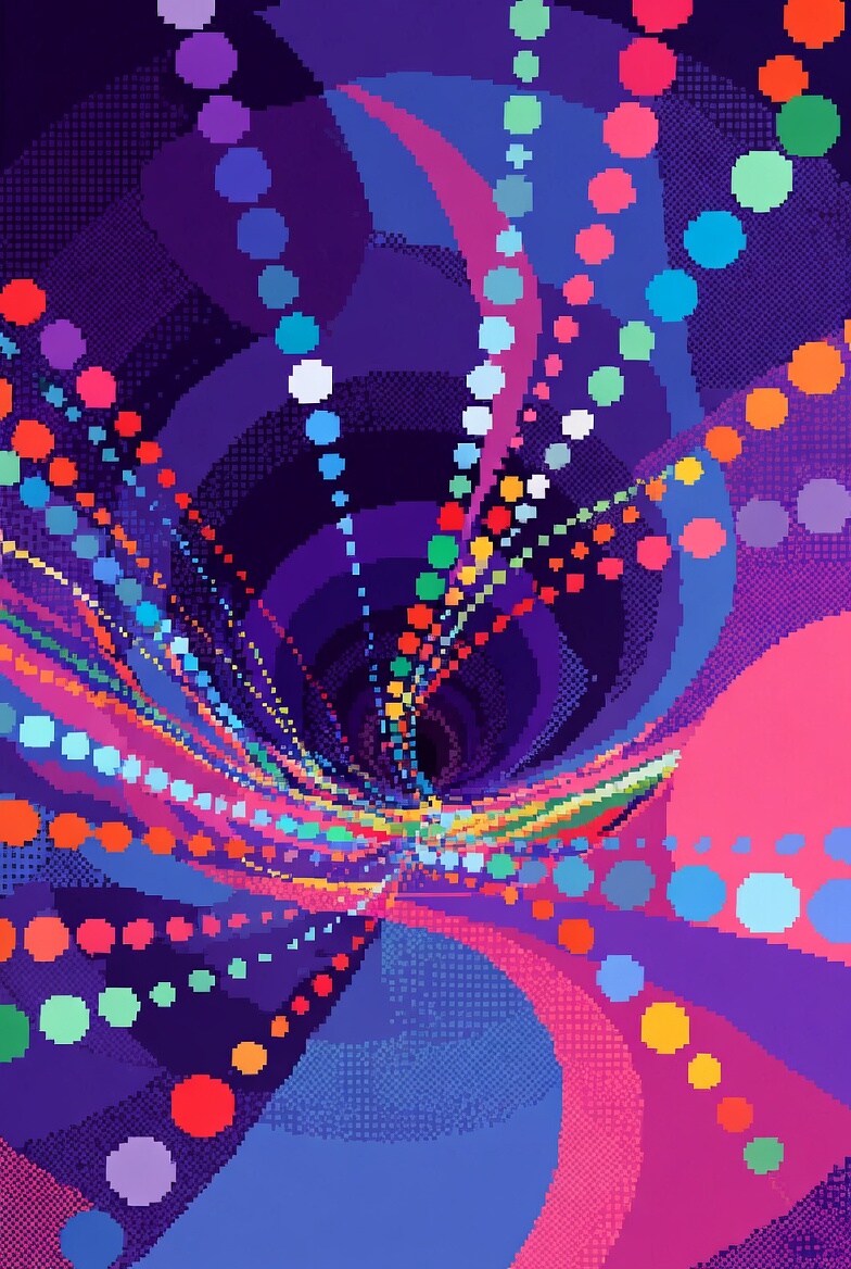 サイケデリックなドット絵集