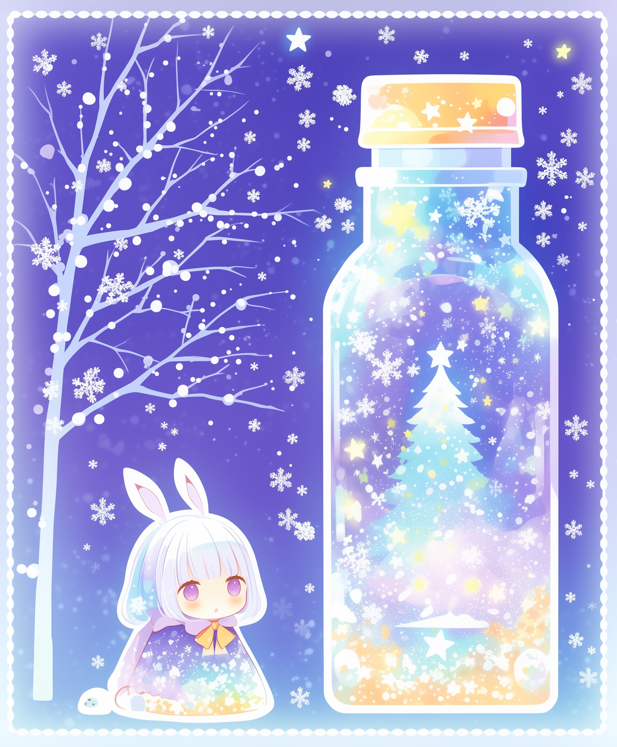 冬の瓶詰め～ちびキャラを添えて～