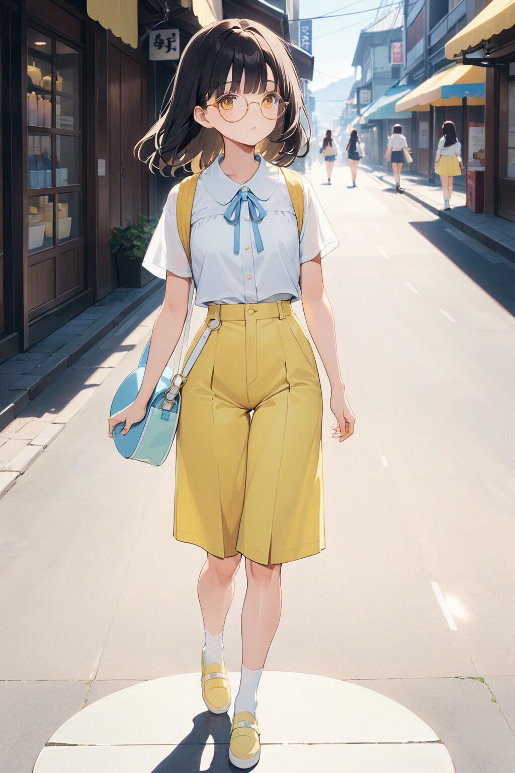 散策中
