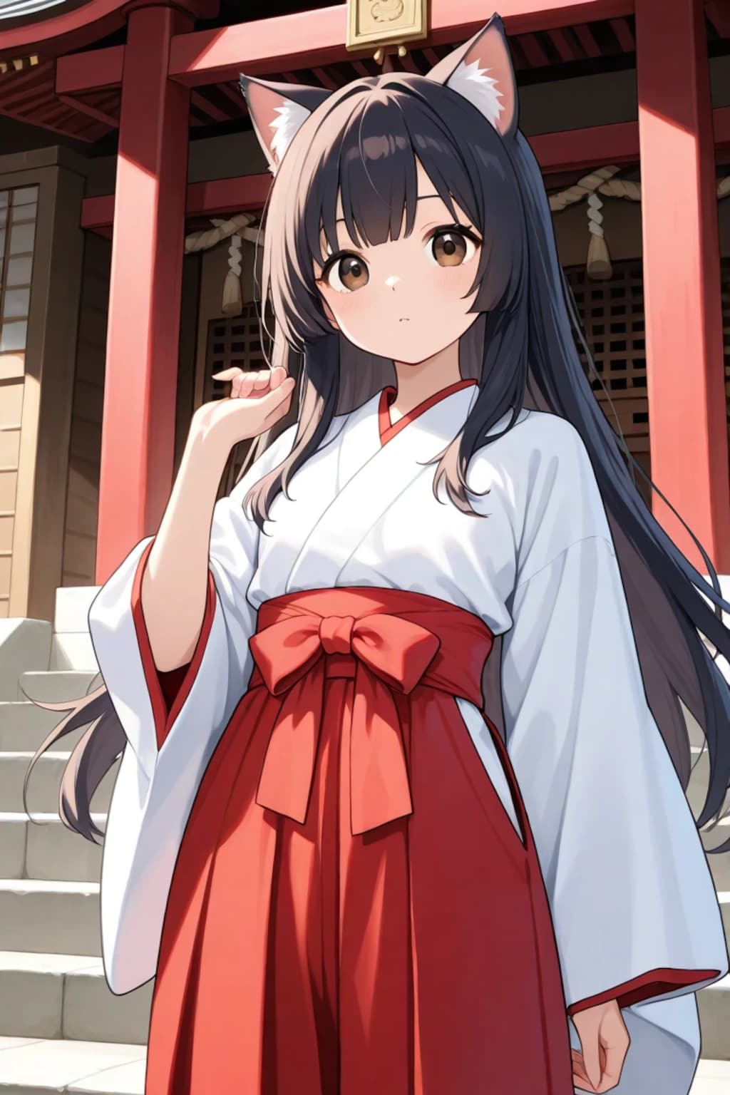虎鼠神社ケモ耳