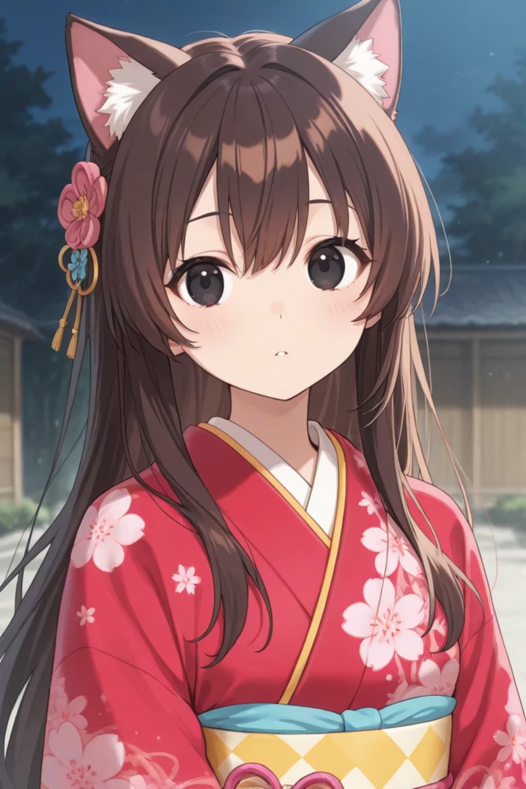 虎鼠神社ケモ耳