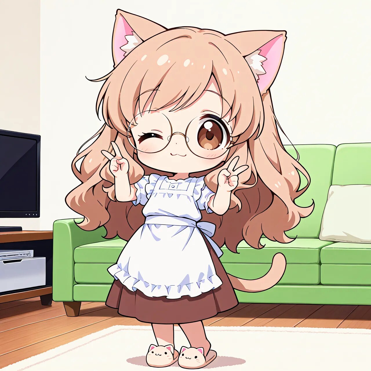 はっぴーピース✌️ 2026.9.14 あきこさん | の人気AIイラスト・グラビア
