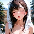 トロ顔陥乳温泉（縦） 5枚目