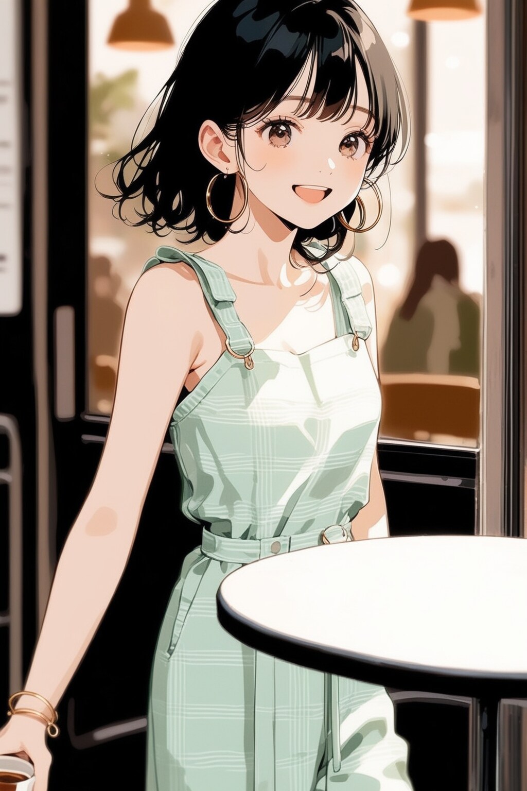 カフェ・ガール（2） | の人気AIイラスト・グラビア