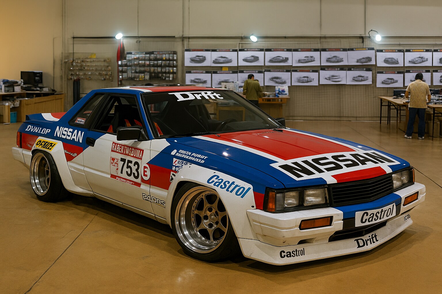 日産240RSのドリ車 | の人気AIイラスト・グラビア