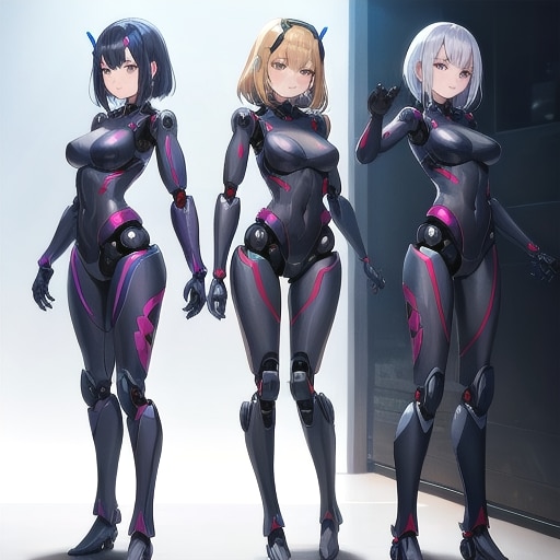 メカ娘 | の人気AIイラスト・グラビア