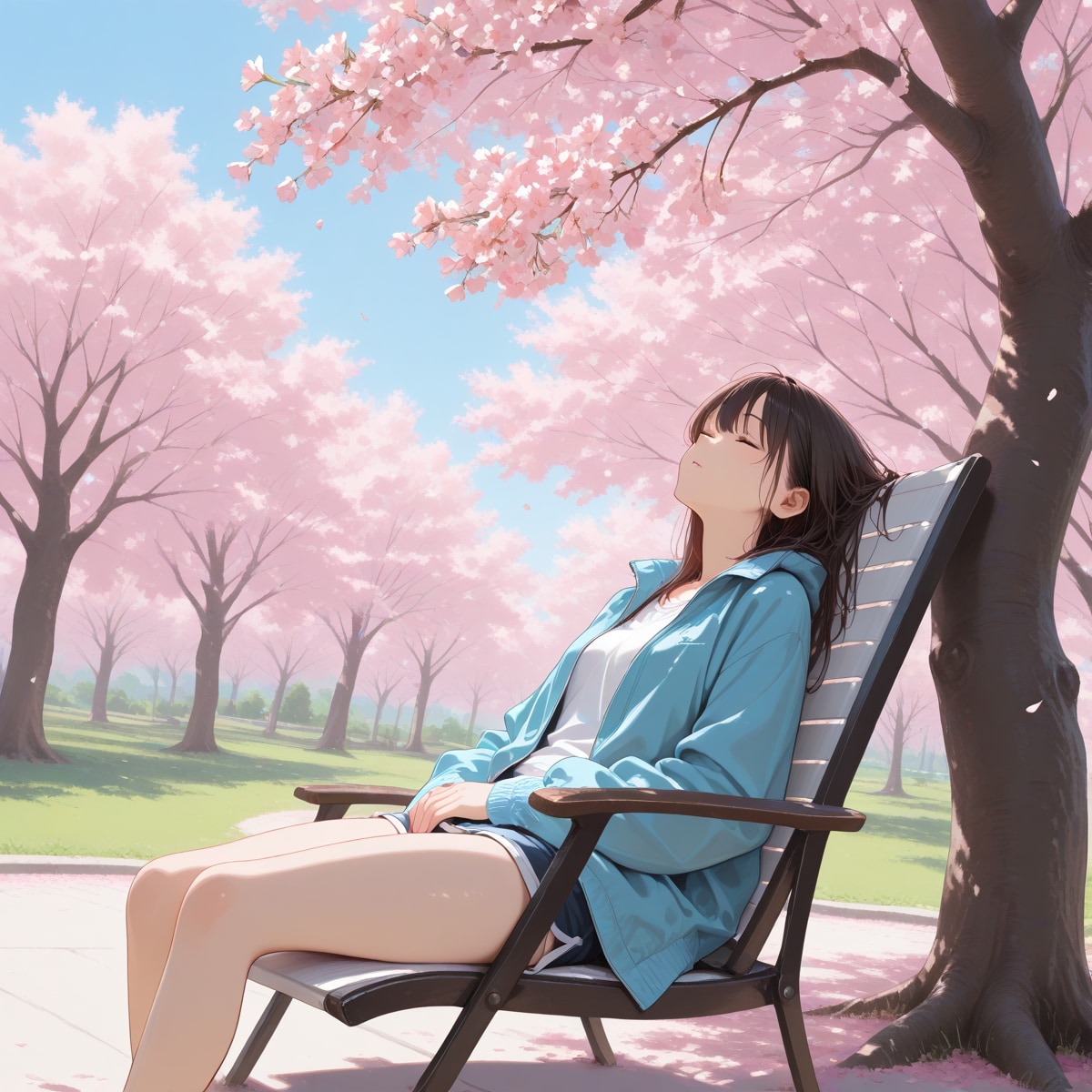 気合を入れて昼寝 | の人気AIイラスト・グラビア