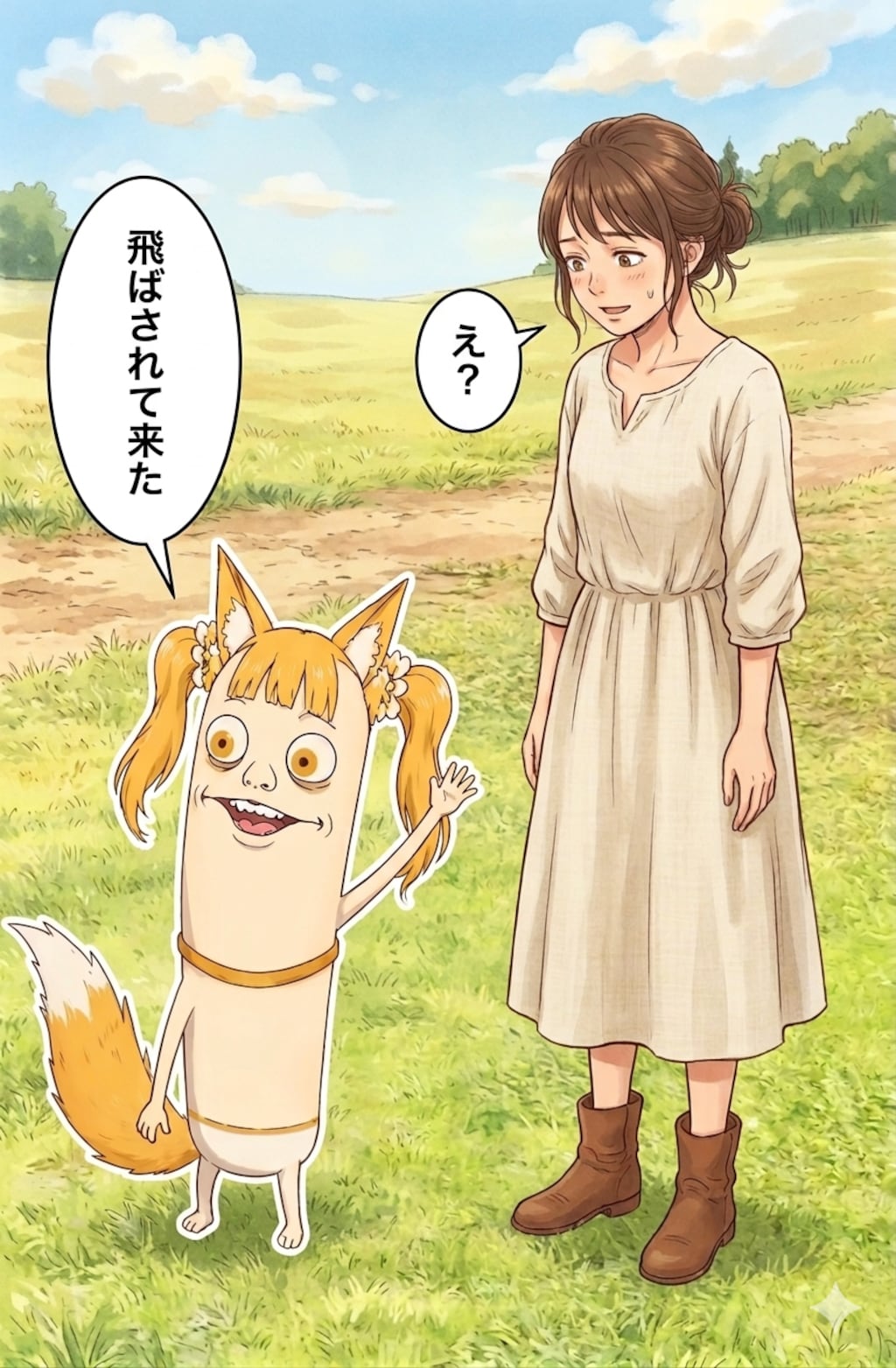 遥か彼方へ。