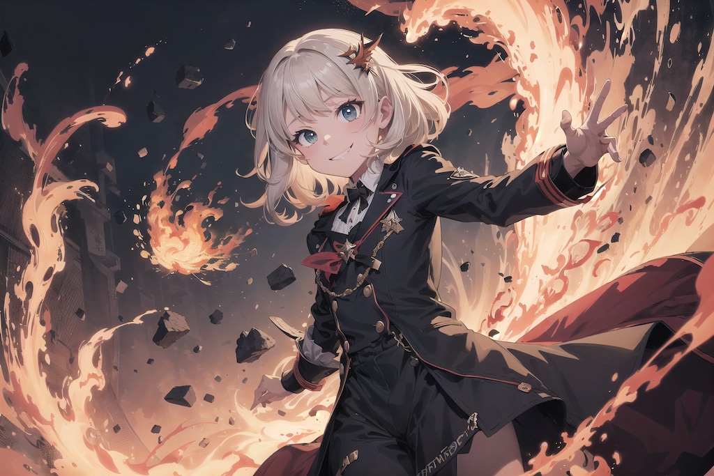 燃えやがれ！