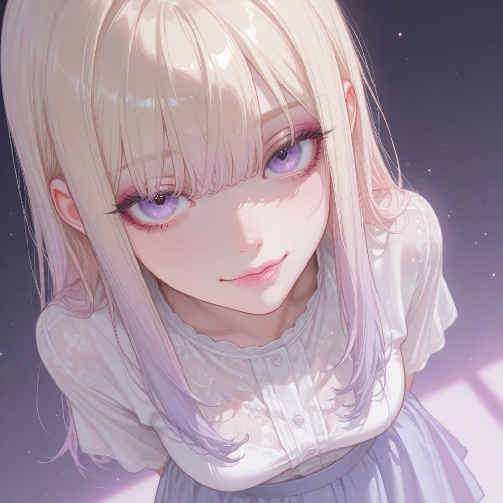 意味ありげな視線 | の人気AIイラスト・グラビア