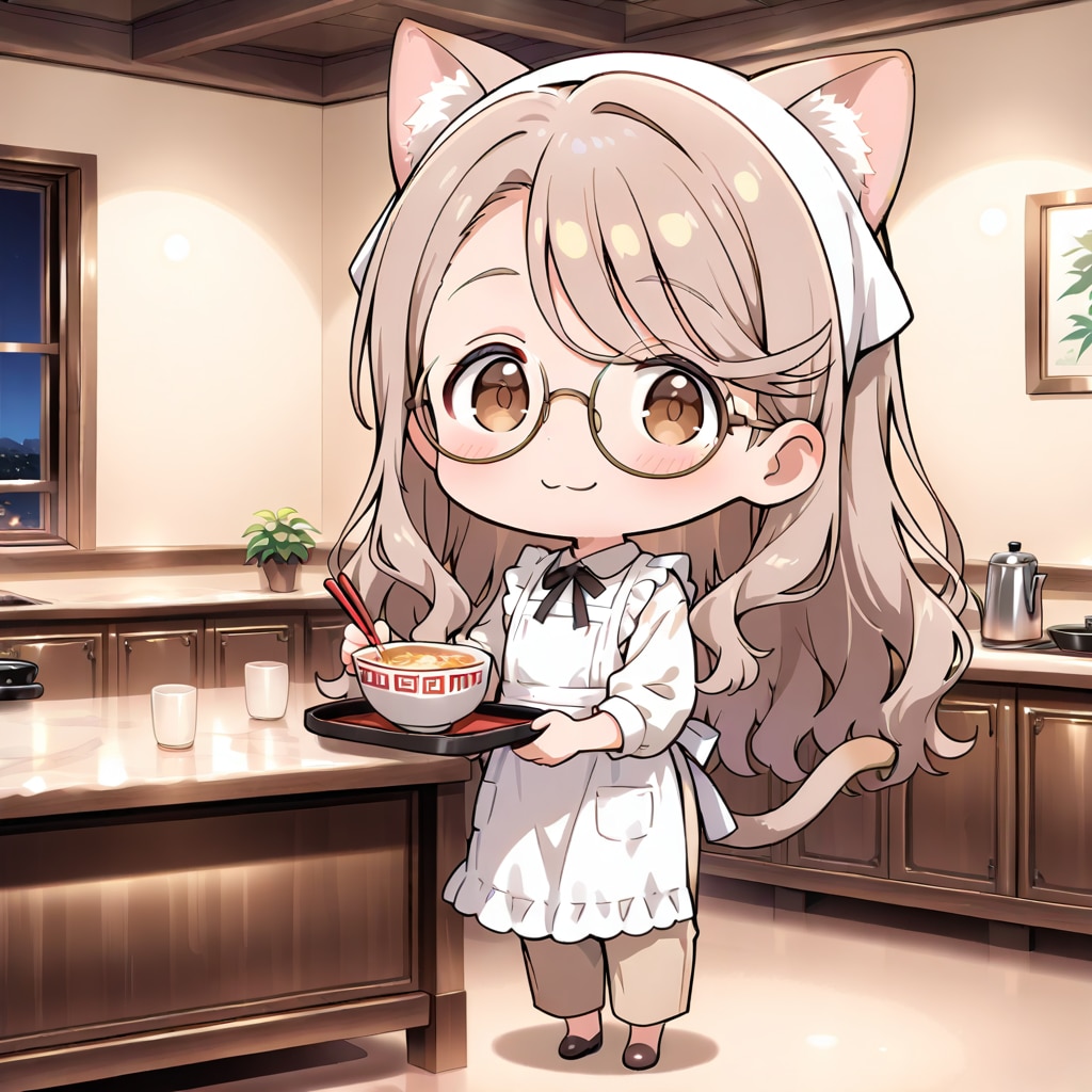 こんばんにゃんです・あきこさん【はるこちゃんお世話係】 | の人気AIイラスト・グラビア