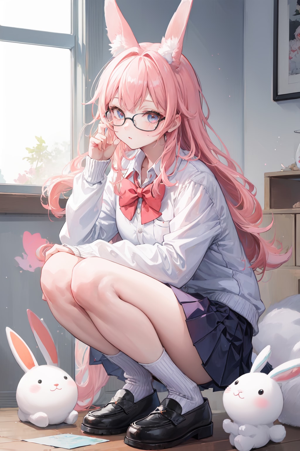 桃兎 | の人気AIイラスト・グラビア