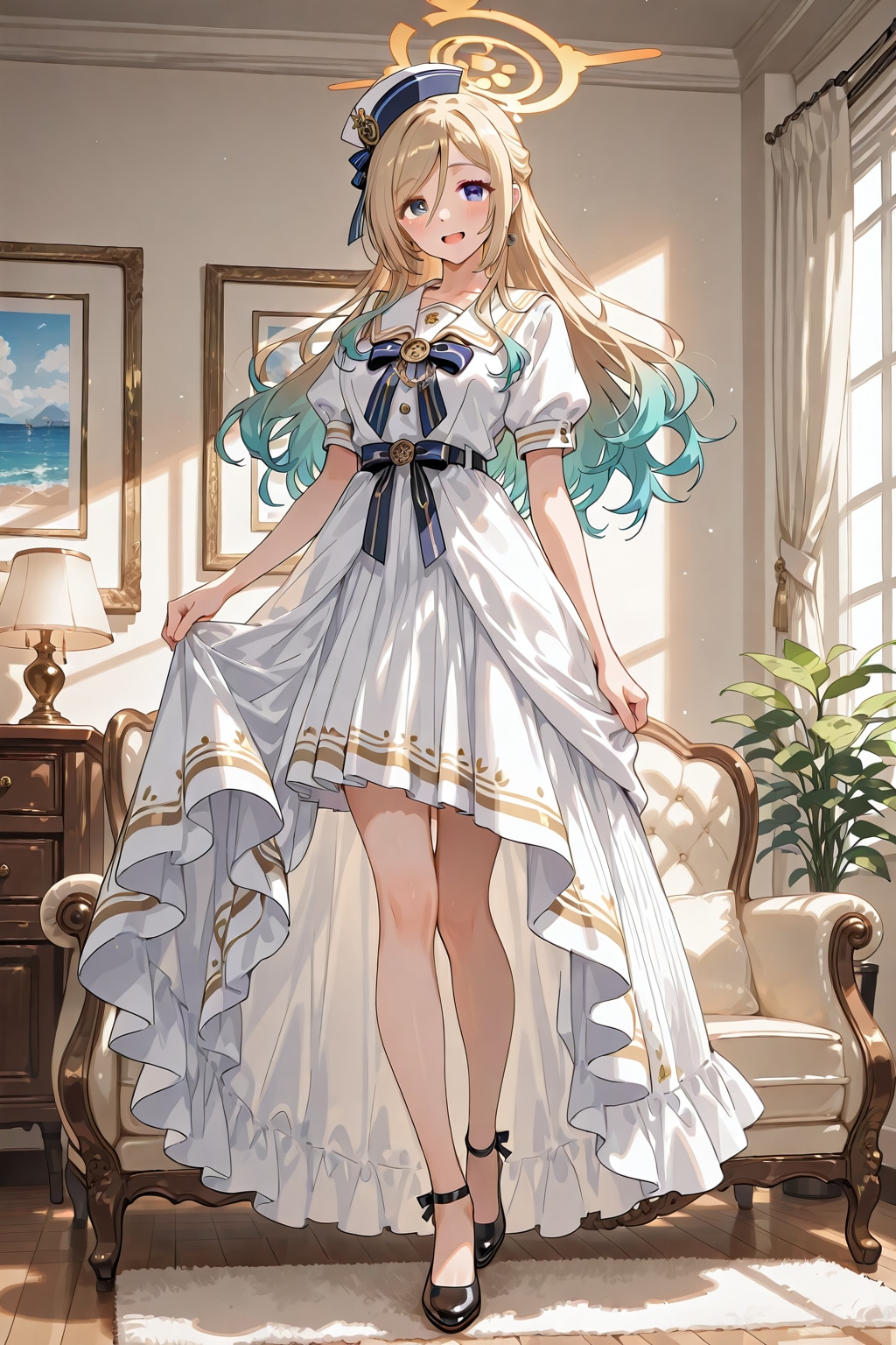 「友愛の大和の姫様」の全身写真