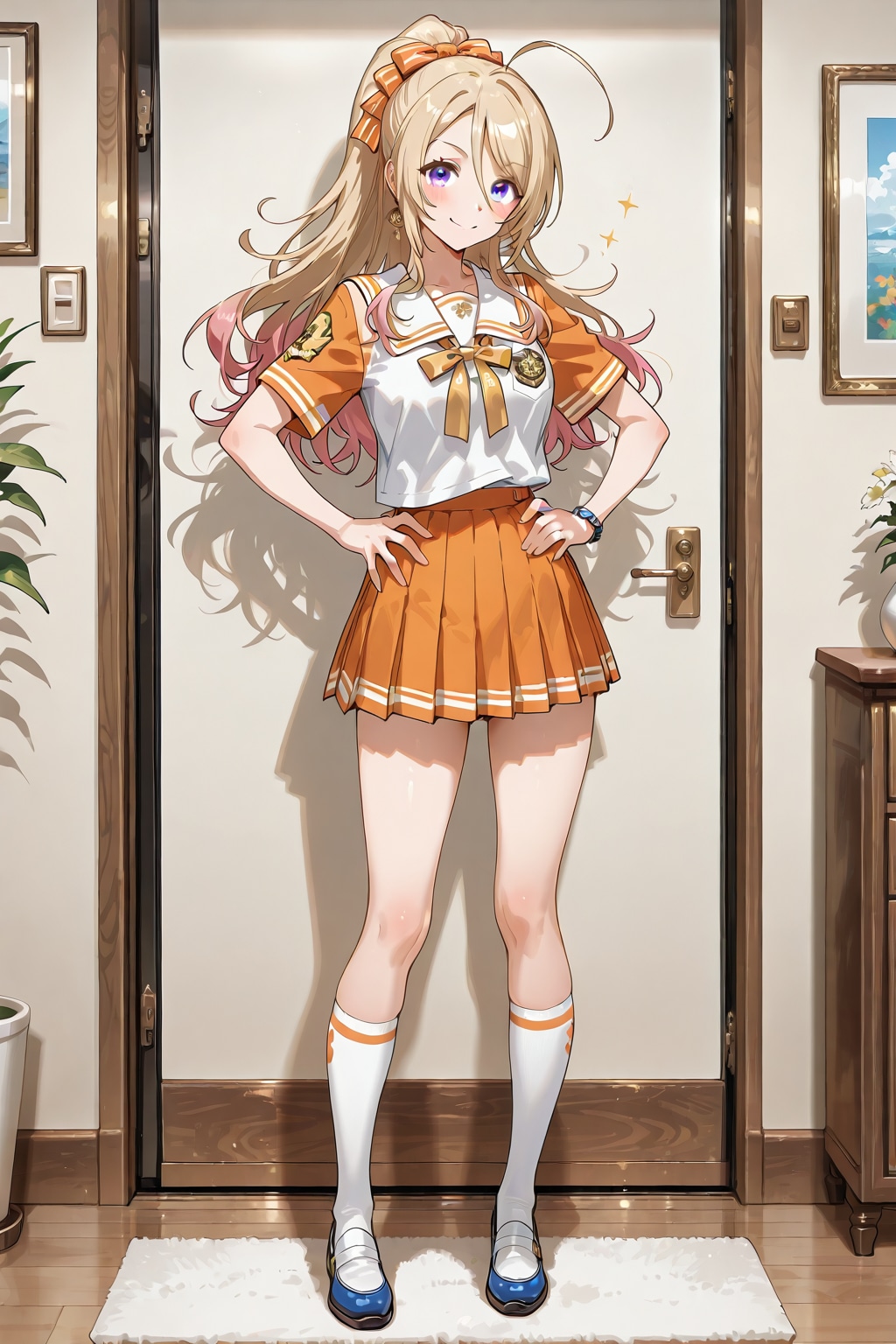 「友愛の大和の姫様」の全身写真