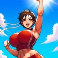 ジャンプ各競技制服コスプレ体育教師人妻 3枚目