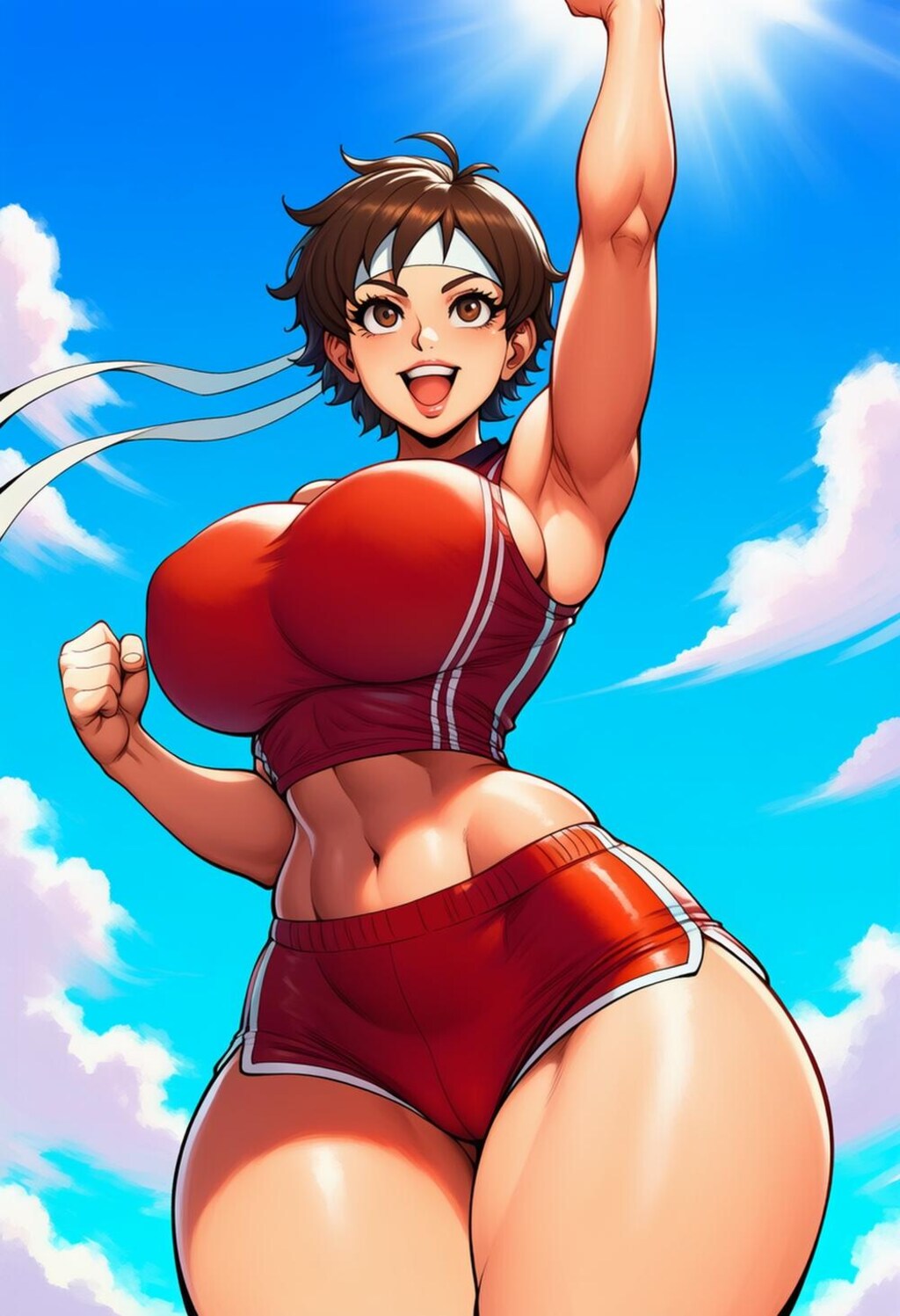 ジャンプ各競技制服コスプレ体育教師人妻