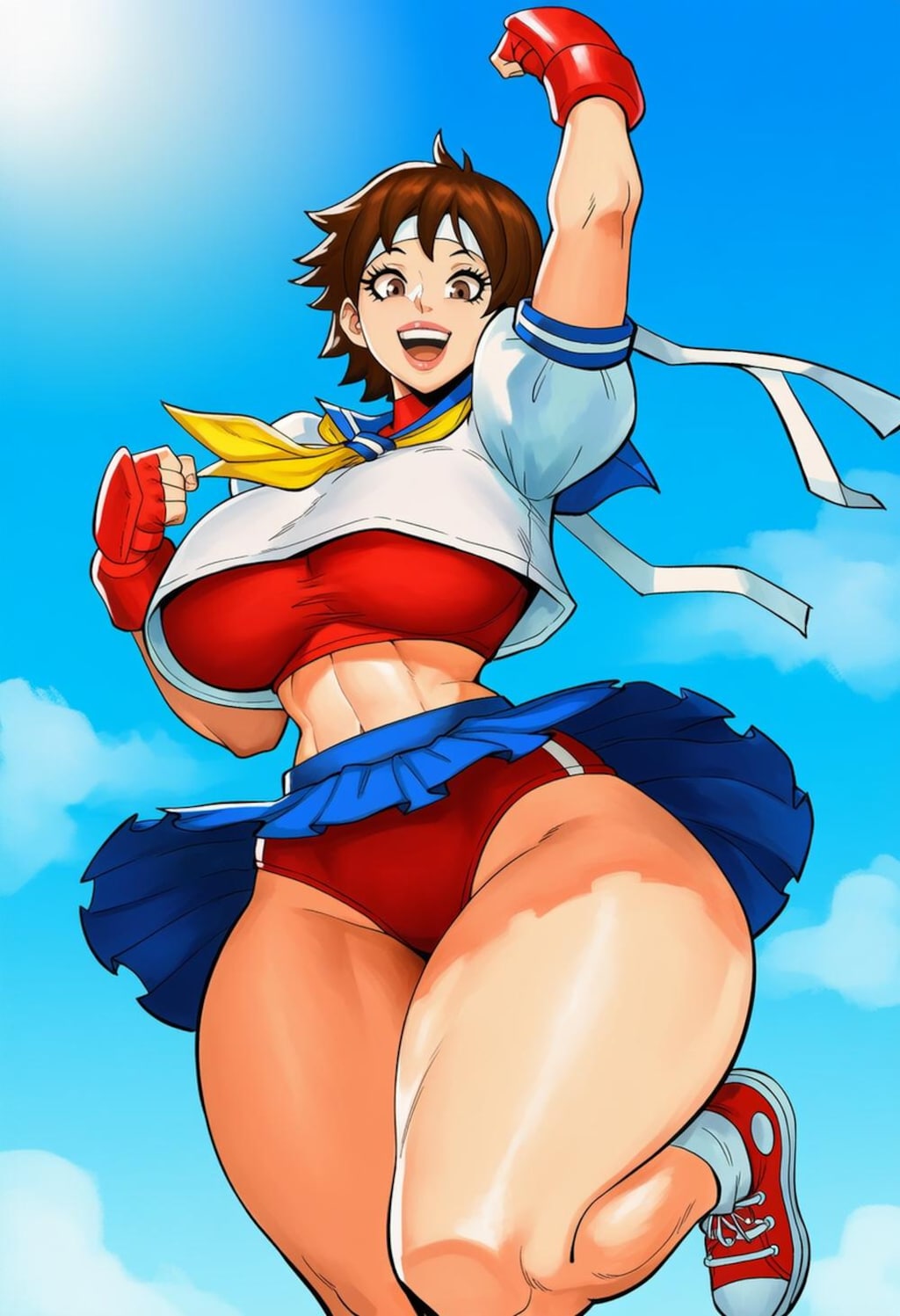 ジャンプ各競技制服コスプレ体育教師人妻