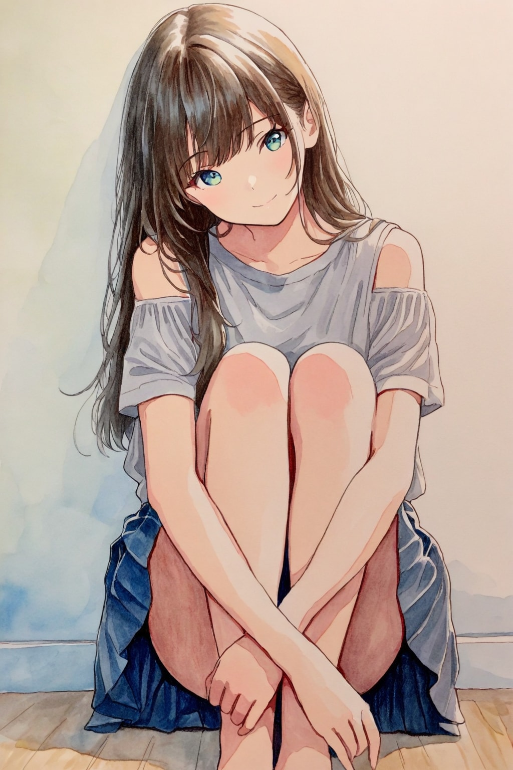 ガードが堅いポーズ