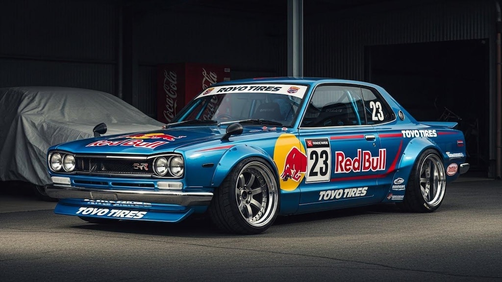 トーヨータイヤスカイライン2000GT-Rのドリ車