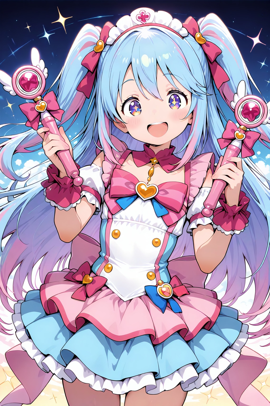 美少女魔法少女 | の人気AIイラスト・グラビア