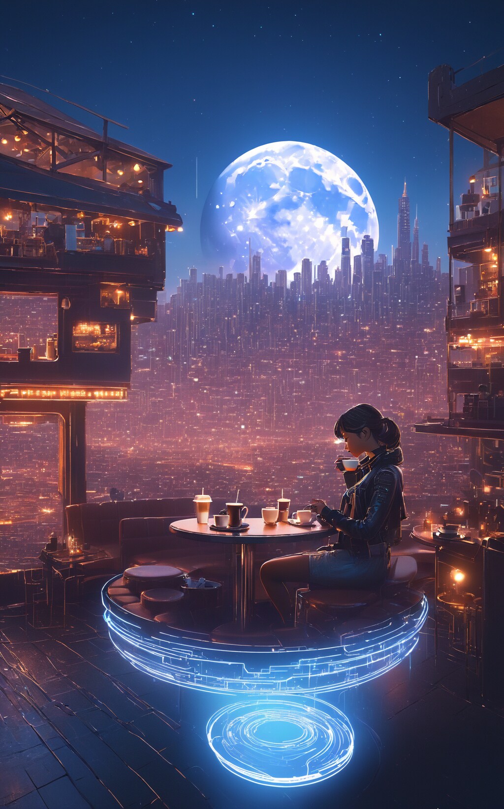 Cafe Beneath the Moon