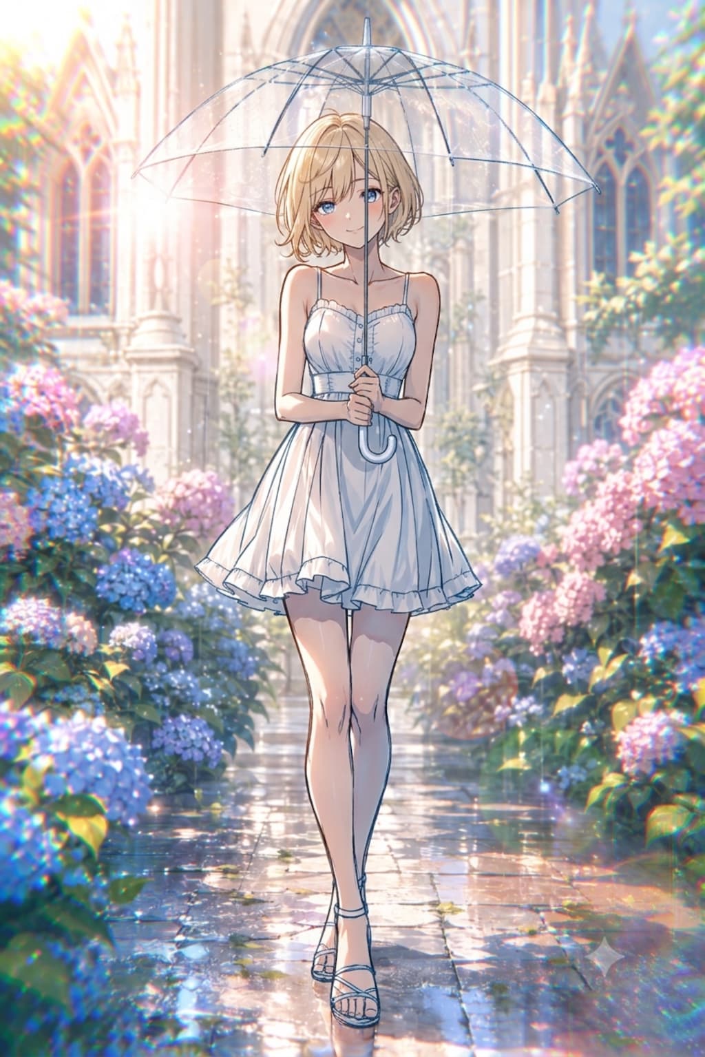紫陽花庭路　（編集差分品）