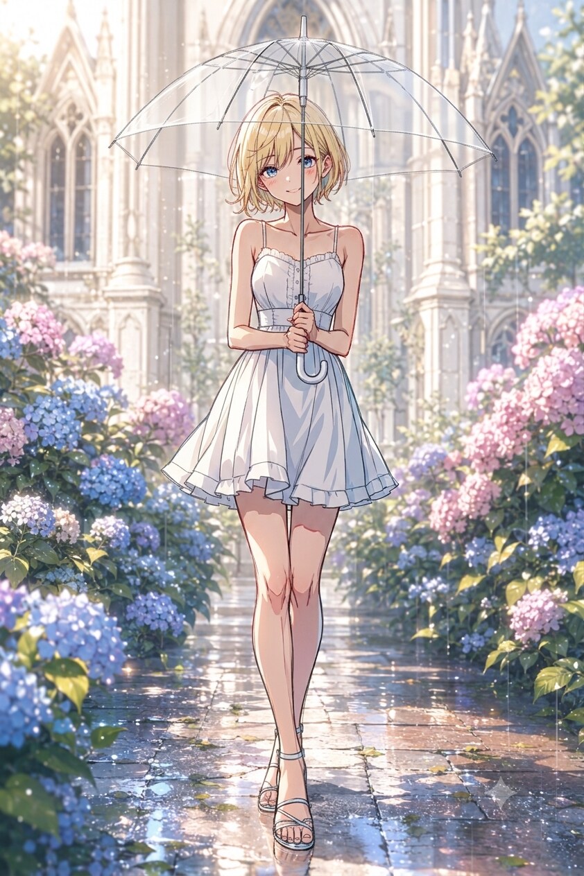 紫陽花庭路　（編集差分品）
