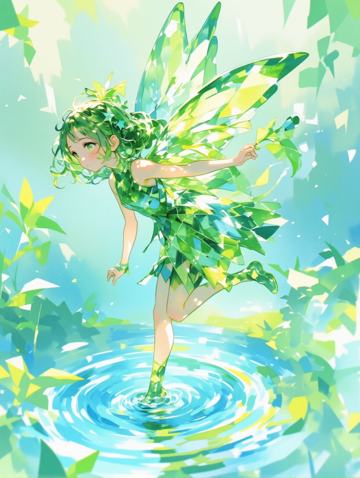 森の妖精_4 | の人気AIイラスト・グラビア