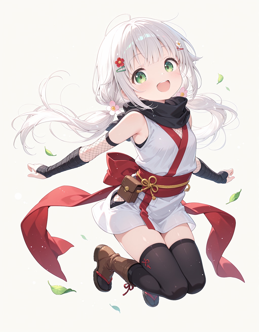 木の葉ステップ、くノ一参上！
