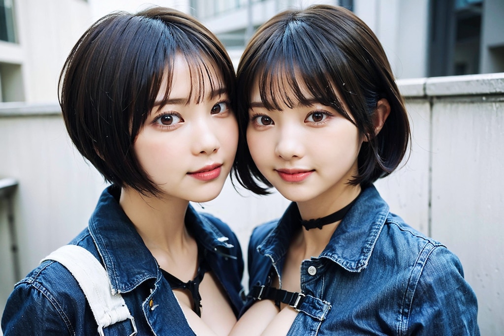 複数ランダム衣装×ボンテージ要素