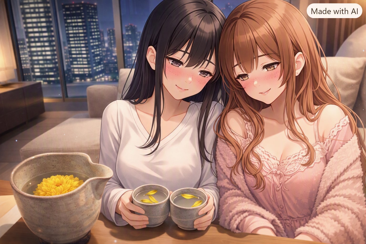 菊酒（重陽の節句） | の人気AIイラスト・グラビア