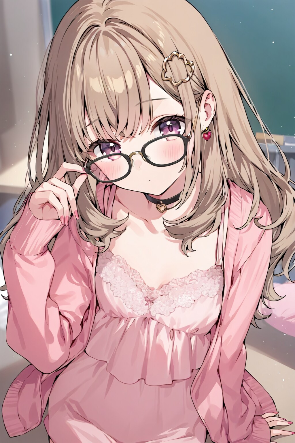 おまかせ眼鏡っ娘260723LILAC10