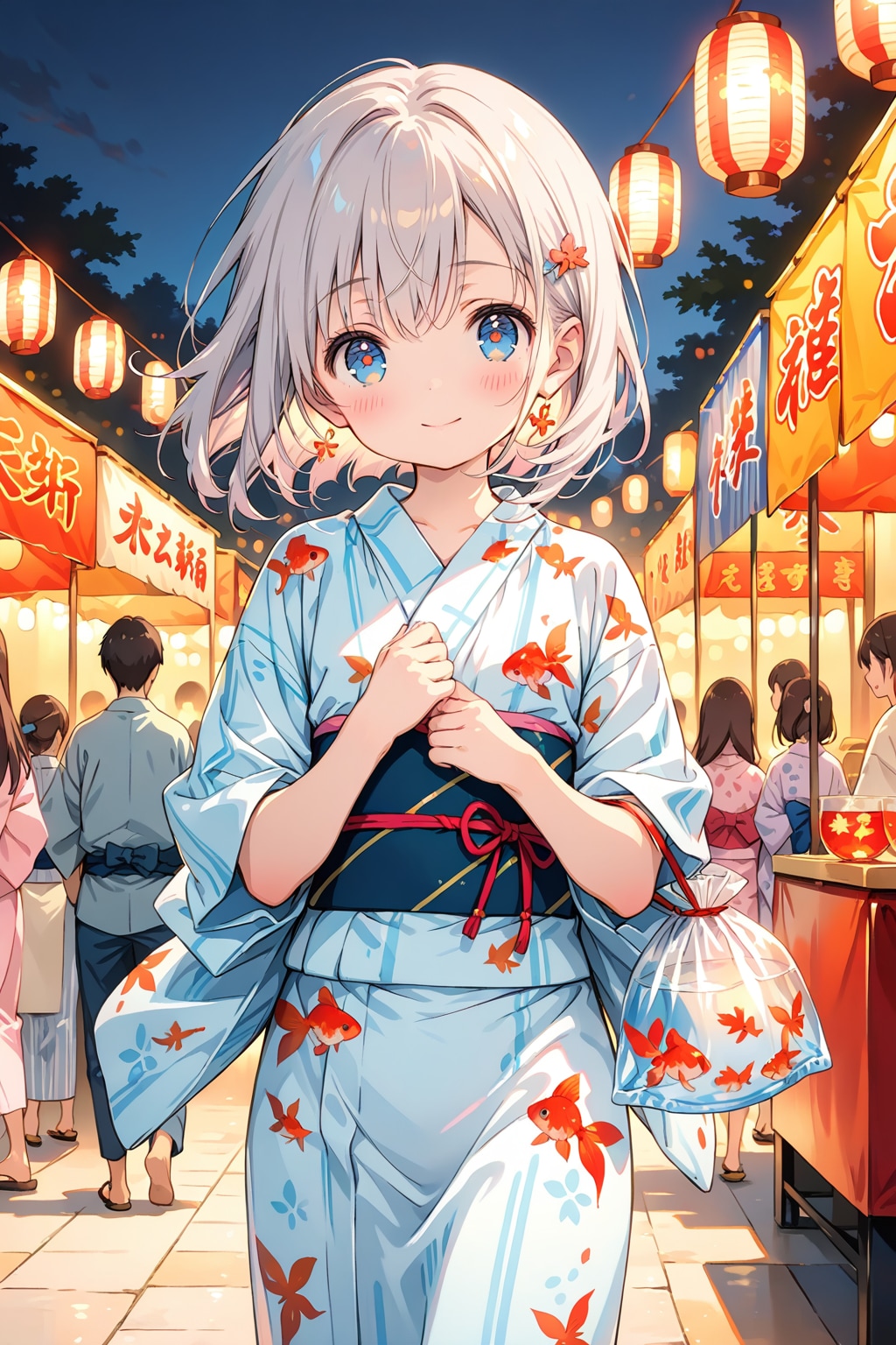 ちいさな夏が、ゆらゆら
