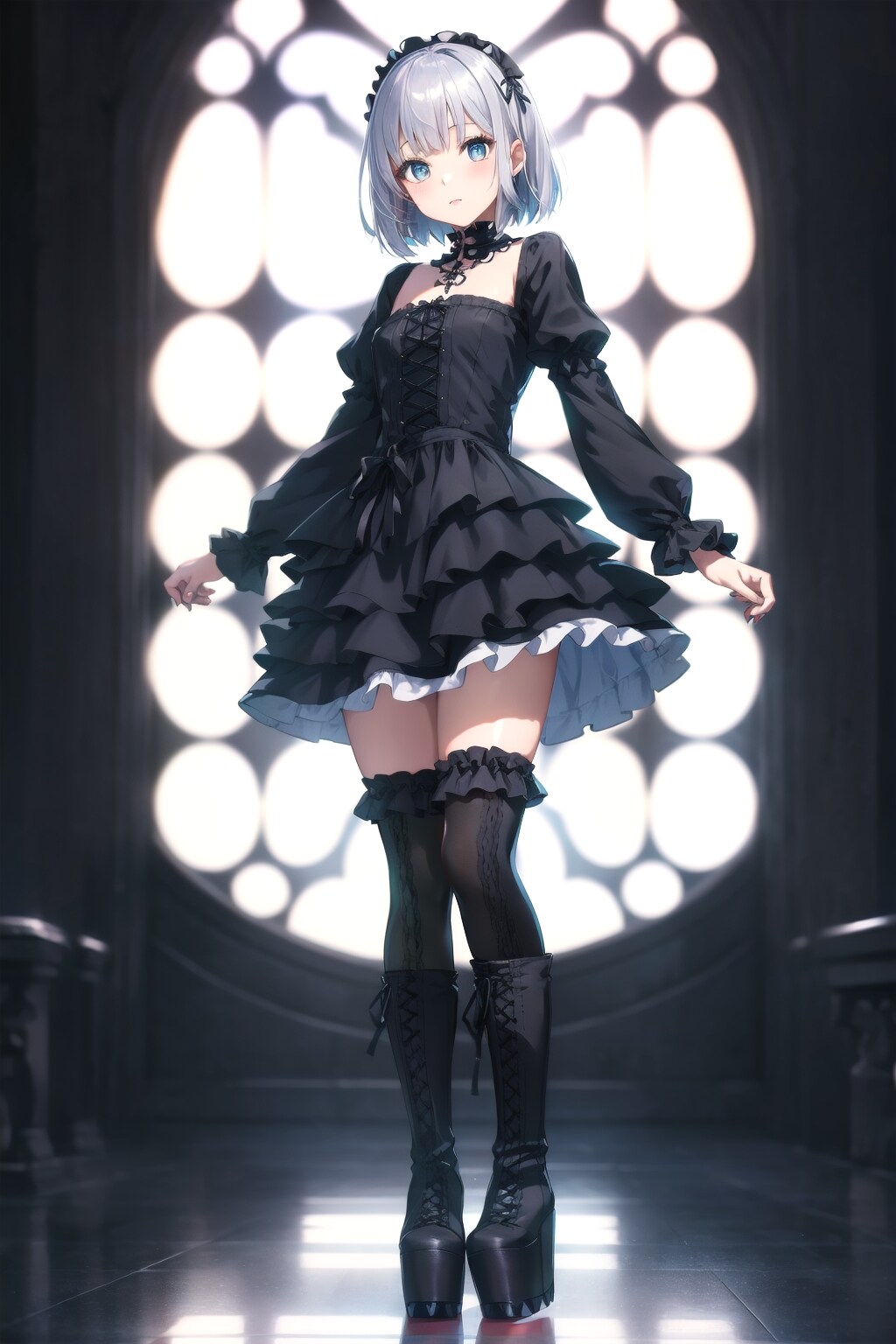 ゴシック系 | の人気AIイラスト・グラビア