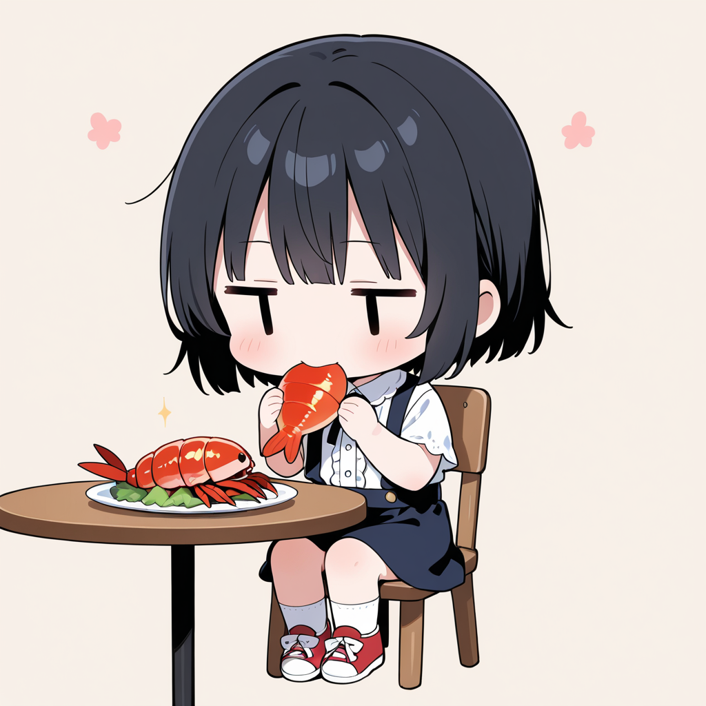 ロブスターを食べる | の人気AIイラスト・グラビア