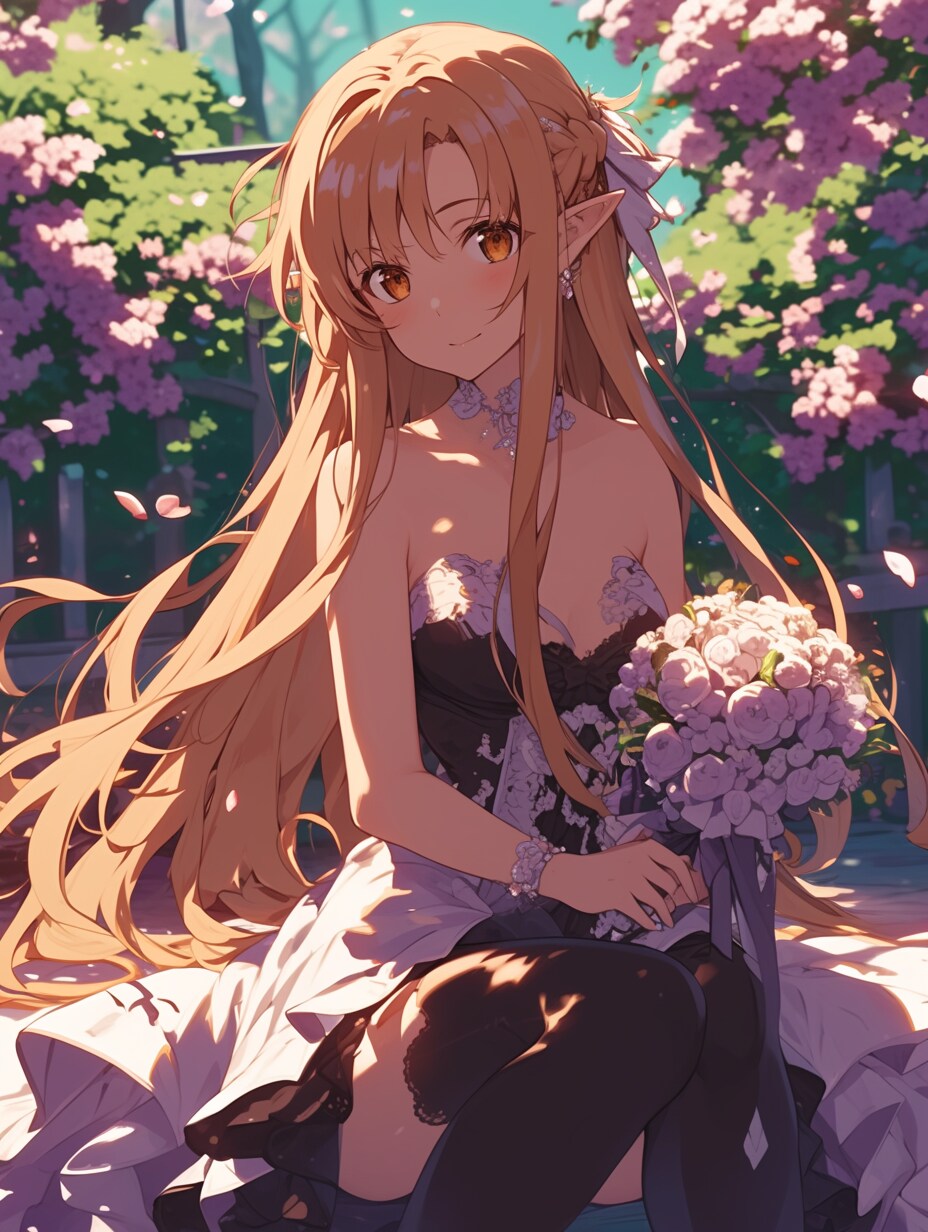 セクシードレスのアスナ