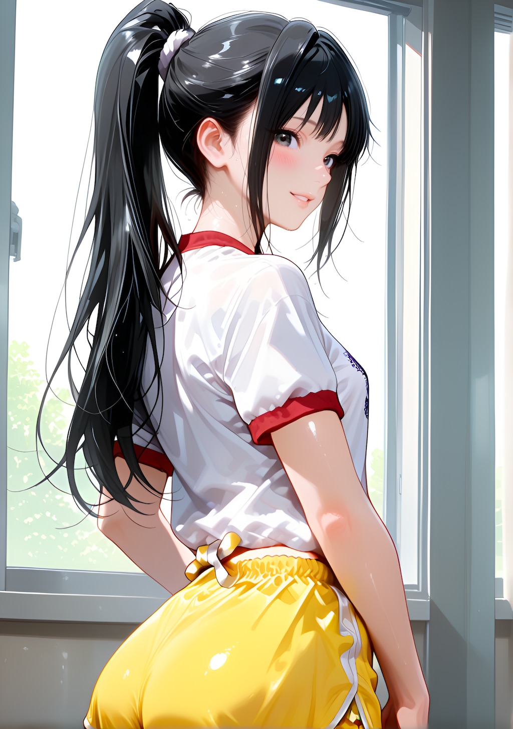 夢乃 春樹 黄色の体操着