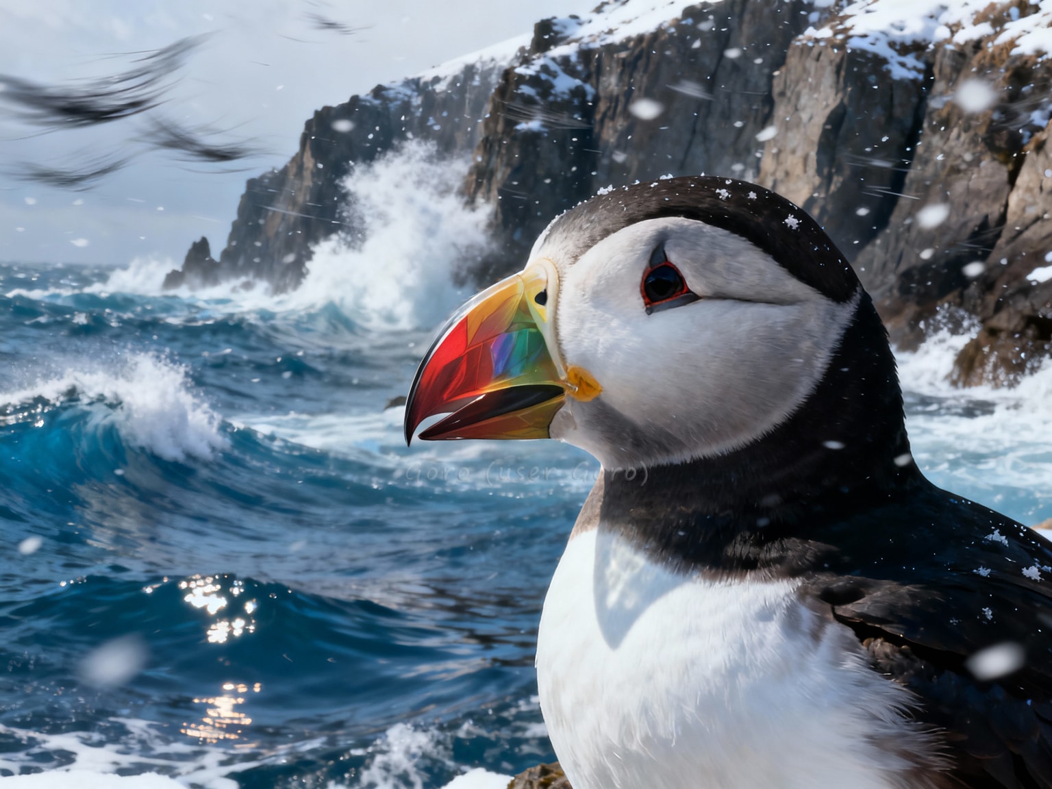 エトピリカ2選 | の人気AIイラスト・グラビア