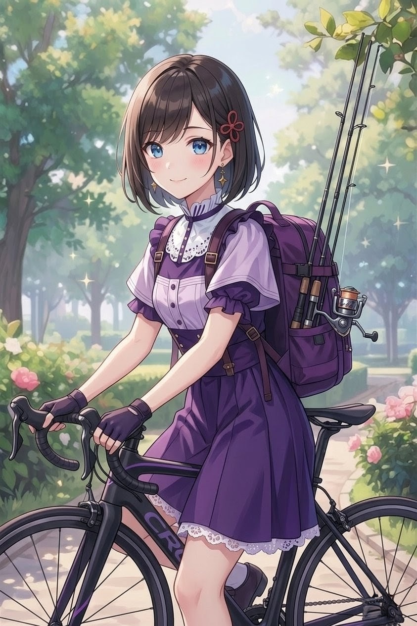 自転車と釣りに行きたい&宣伝