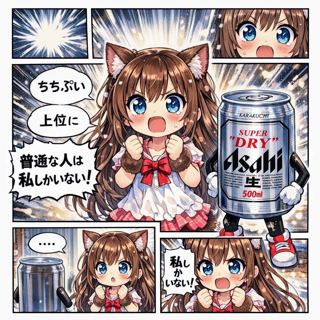 衝撃的な事実に気付いた小さな女の子 | の人気AIイラスト・グラビア