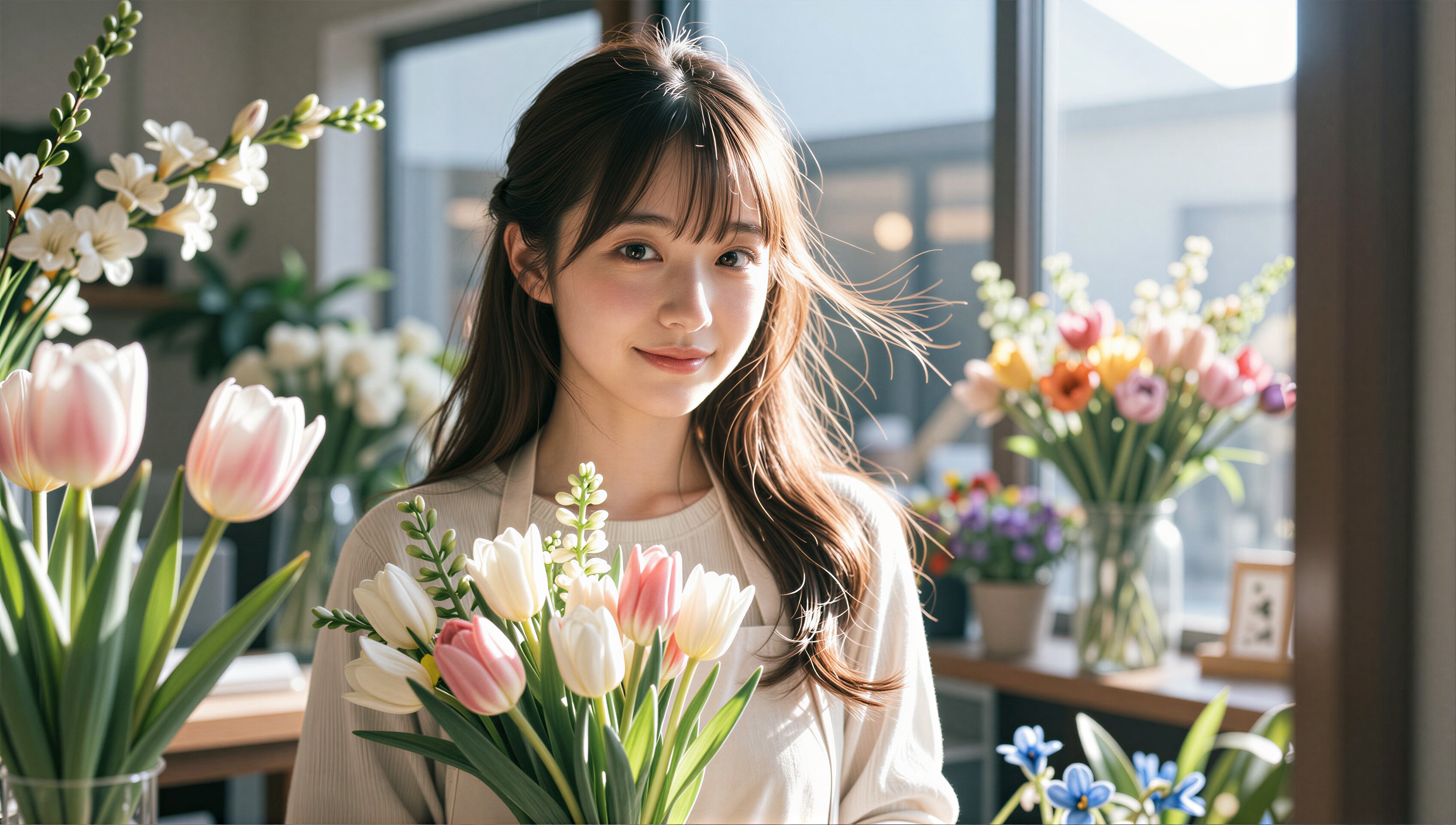 花屋さんの店員 2