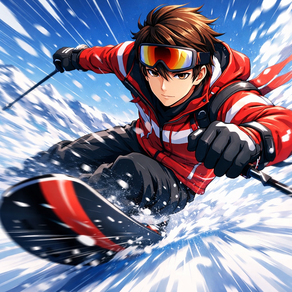 爆走スキーヤー | の人気AIイラスト・グラビア