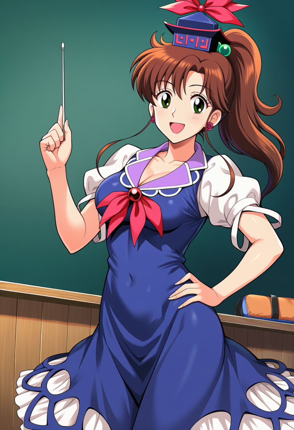 まこちゃん先生授業中