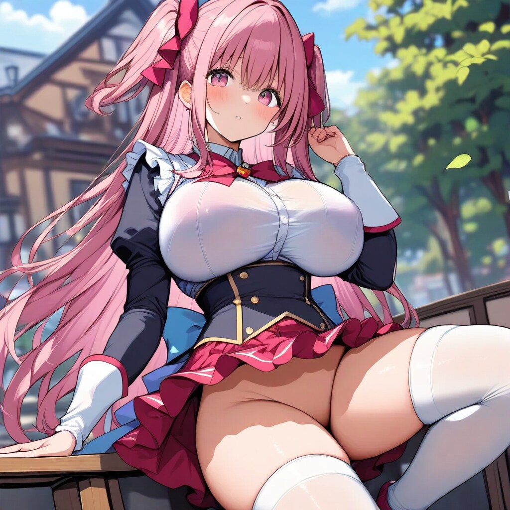 爆乳魔法少女ちゃん