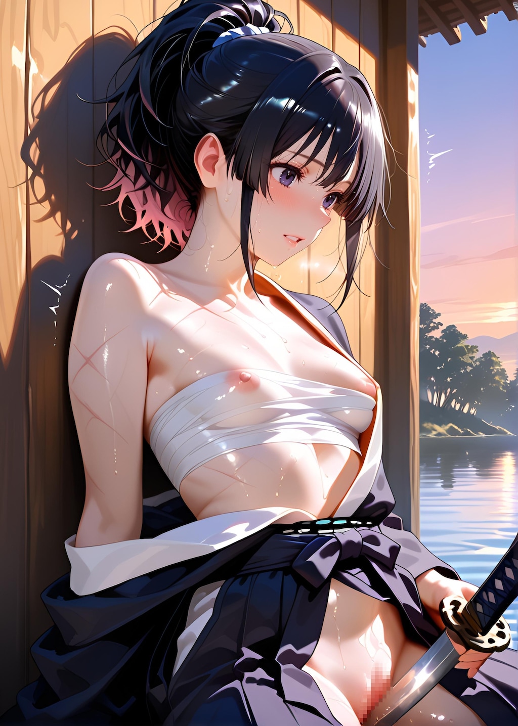 夢乃春樹（YumenoHaruki）　刀剣　自慰