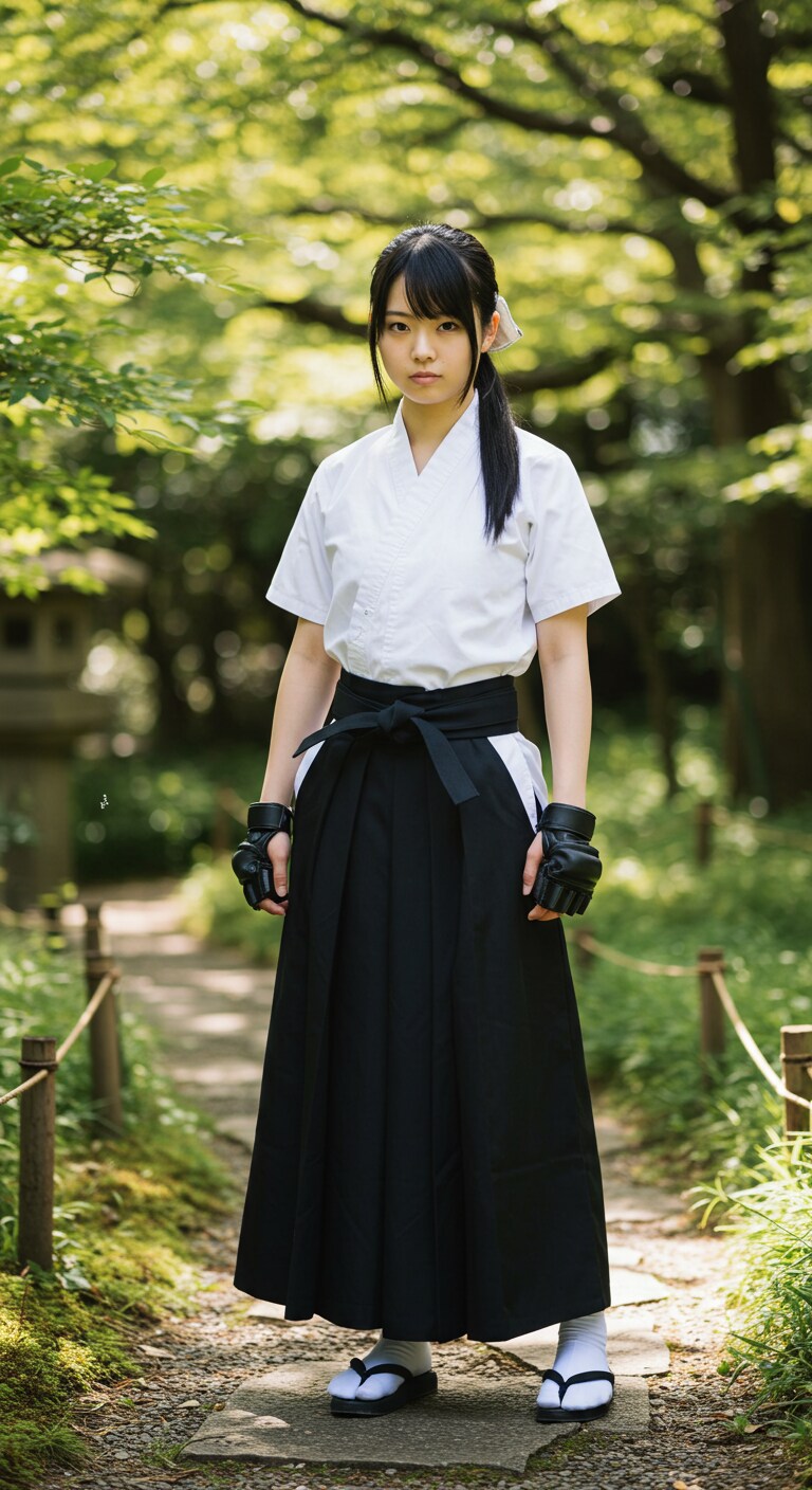 和装武闘派女探偵　（ImageFX土産）