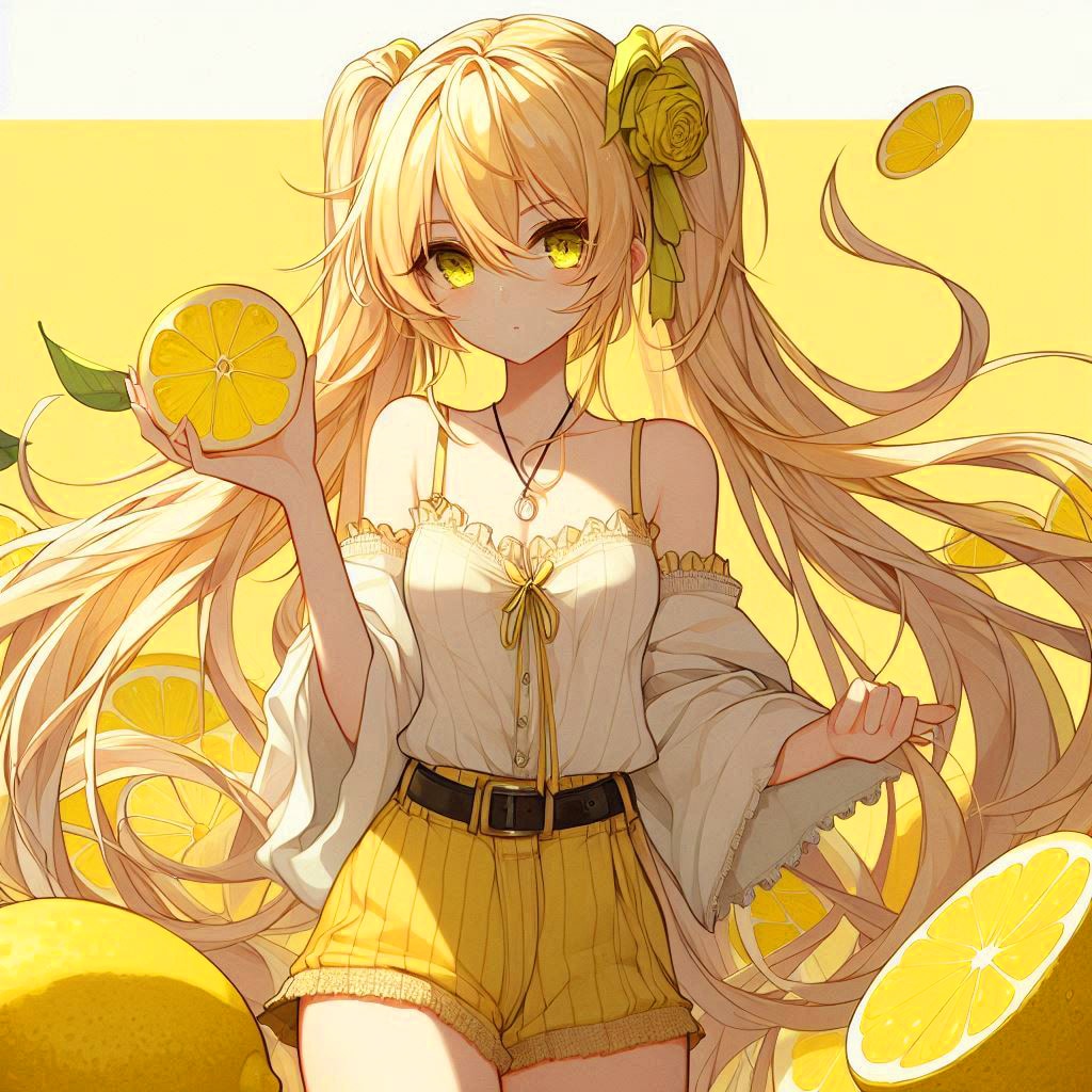 レモンとツインテール少女＊(5枚)